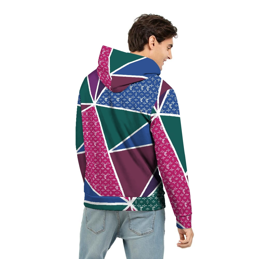 Monogrammed Colorful Unisex Hoodie