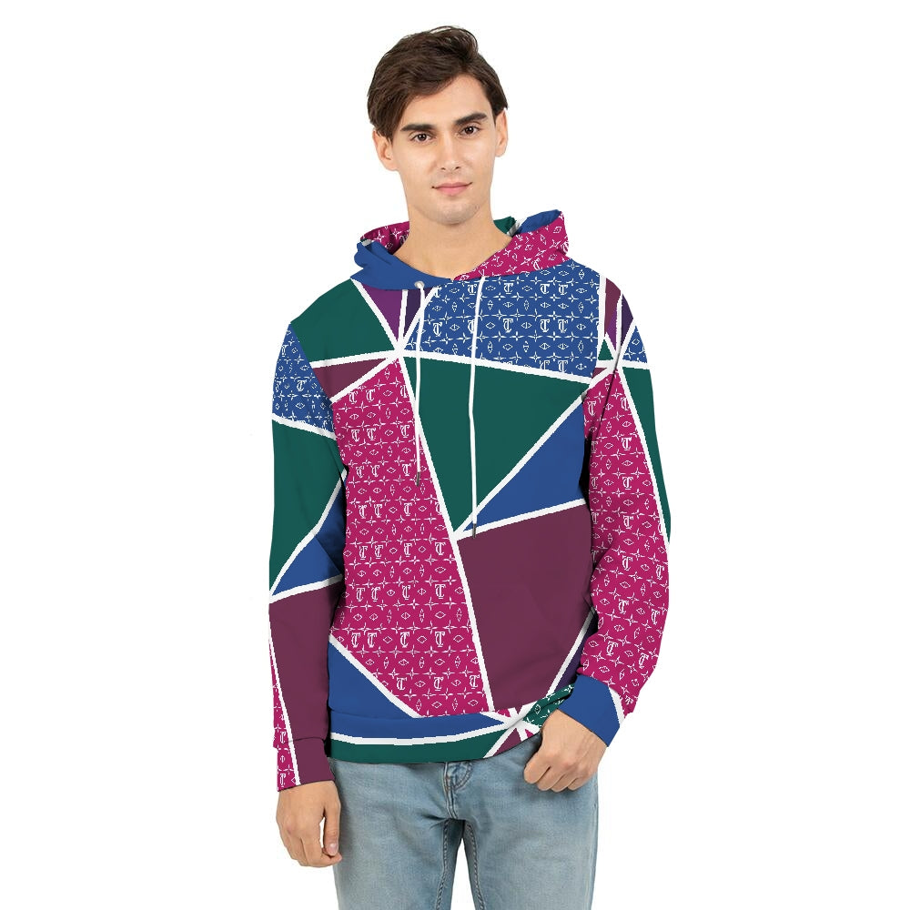 Monogrammed Colorful Unisex Hoodie