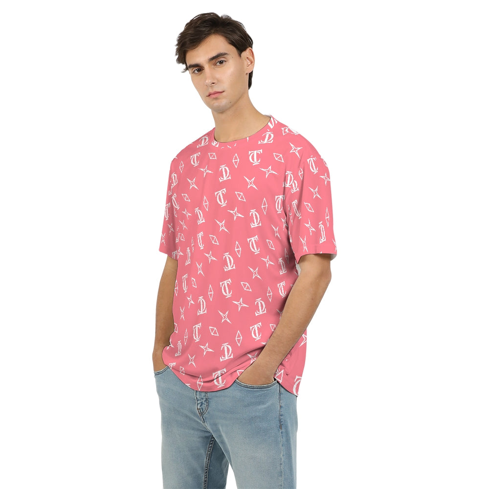 Monogrammed Unisex Peach Tee