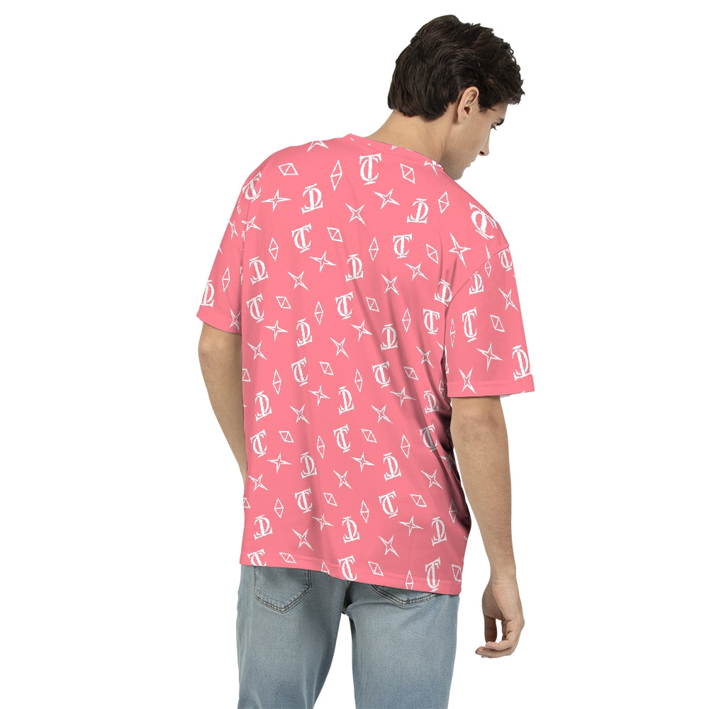 Monogrammed Unisex Peach Tee